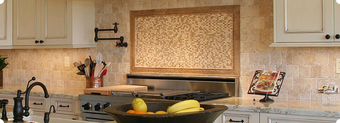 kitchen tile in ct - stone tiled kitchens - rosania stone designs